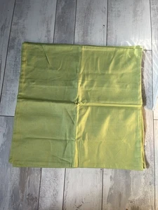 Pillow Shams Cases Lime Green H & M Home Cotton Blend 20 X 20 " Zipper - Picture 1 of 7