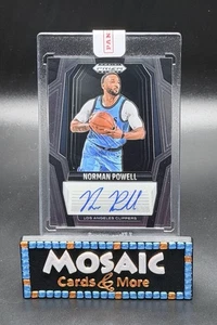 2024-25 Prizm Black Norman Powell Signatures #SIG-POW Clippers Heat - Picture 1 of 2