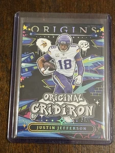 2025 Panini Origins Football Original Gridiron Justin Jefferson - Bild 1 von 3