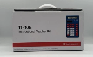TEXAS INSTRUMENTS TI-108 KIT INSEGNANTE #108/TKT/1L1/E - NUOVO Me - Foto 1 di 5