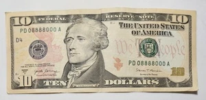 $10 Bill Fancy Binary Flipper - Picture 1 of 2