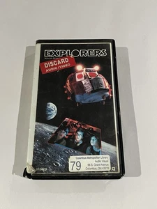 Explorers (1985) VHS Ist Release Adventure Comedy Ethan Hawk River Phoenix  - Picture 1 of 5