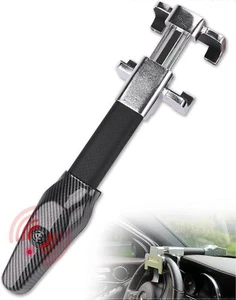 Steering Wheel Lock with Alarm, 120dB, Steering Lock, Wheel Lock, Crook Locks - Picture 1 of 5