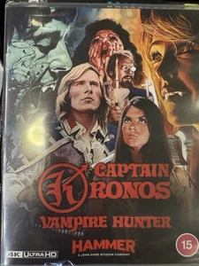 Captain Kronos Vampire Hunter Regular Blu ray Set In Stock Now - Picture 1 of 2