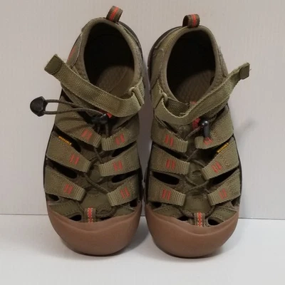 Sandalias Keen Niño Talla 3 Newport H2 Pescador Martini Oliva Aura Naranja Secado Rápido Foto 1 de 4