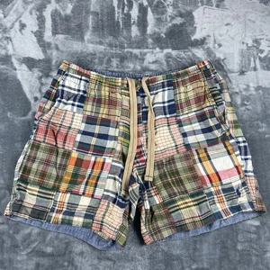 Ralph Lauren Polo Sportswear karierte Patchwork Madras Shorts Gr. M Chino passt 31x6 - Bild 1 von 14
