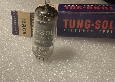 (1) Arcturus & (2) Tungsol 12AC6 Tubes. Nos Lot Of 3 Tubes - Image 1 of 4