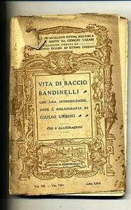 Giorgio Vasari # VITA DI FRA GIOCONDO E D'ALTRI VERONESI # R.Bemporad & F. 1915 - Picture 1 of 1