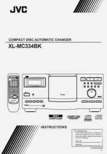JVC XL-MC334BK - 200 CD Automatic Changer Operating Instruction - USER MANUAL - Picture 1 of 1
