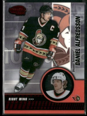Daniel Alfredsson 2003-04 Pacific Invincible Red #68 #/850 - Ottawa Senators - Image 1 of 2