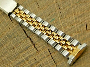 Kreisler NOS Unused Vintage Deployment Gold Plate Stainless Watch Band 10m-13mm - Picture 1 of 5