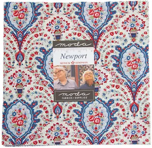 Newport Moda Layer Cake 42 100% Cotton 10" Precut Quilt Squares - Picture 1 of 2