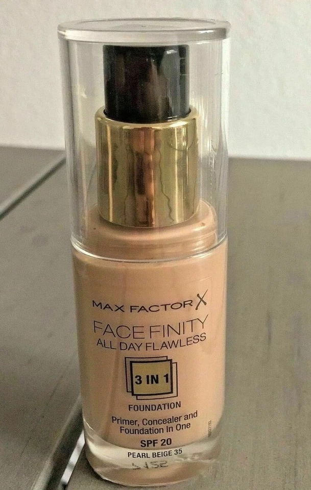 Max Factor Face Finity All Day Flawless 3 In 1 Foundation (35 Pearl Beige)