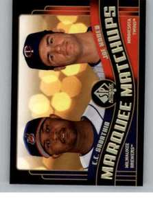 2008 SP Authentic Marquee Matchups #MM43 C.C. Sabathia/Joe Mauer (ref 140213) - Picture 1 of 2