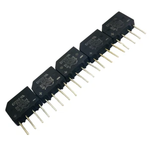 Pack of (5) 2KBP02M 2KBP02M-E4/51 Diode Rectifier Bridge Single 200V 2A 4-Pin Ca - Picture 1 of 1