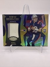 2021 Certified New Generation Jerseys Mirror Gold /25 Mac Jones #NG-6 Rookie RC