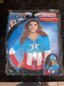 Halloween Costume Adult Marvel Captain America Woman S/M Unused - Picture 1 of 3