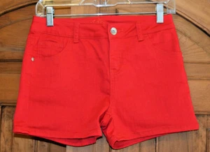 Justice Girls' Red Shorts Size 16R - Picture 1 of 3