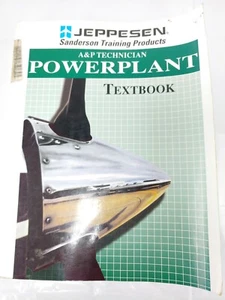 Jeppesen A&P technician powerplants Textbook Sanders training product - Picture 1 of 11