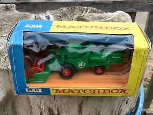 Matchbox toys king size series K9 Claas Combine Harvester