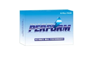 PERFORM - 72 Hour Natural Peak Male Enhancement Supplement (10 Pills ) - Picture 1 of 5