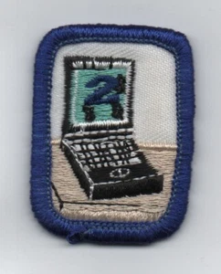 Computers in Everyday Life, Interest Project Patch, Girl Scouts of Ameri. (1997) - Picture 1 of 1