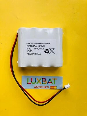GP BATTERY Batteria Ni-Mh 4,8V 1,8Ah per SPORT-ELEC MULTISPORT, MULTISPORTPRO