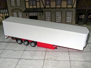 Herpa 076746 - 1/87 - Kühlkofferauflieger - 3-achsig - FG rot - Aggr. Celsineo - Bild 1 von 4