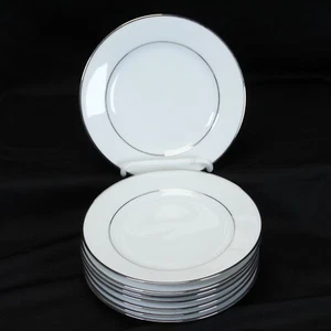 Noritake Regency Silver Bread Plates 6-1/4" Lot of 8 - Picture 1 of 7