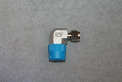 DK-Lok DLM4-8N-S Tube to Male Pipe Elbow Tube Fitting - 1/4" x 1/2" Port 316 NEW - Image 1 of 4