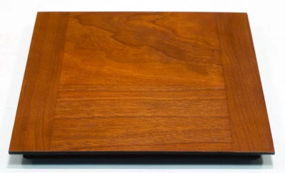 1 Lensboard 6x6" (151mmx151mm) for KORONA 8x10" Camera, made of cherry undrilled - Image 1 of 2