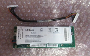 LSI Logic L3-01058-03A MRiBBU01 Battery RAID Card And Cable 07-00030-01 - Picture 1 of 6