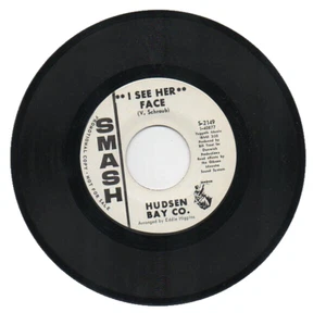 HUDSEN BAY CO. 45 RPM Promo Record "I SEE HER FACE" / "YOU" 1968 MINT-! - Bild 1 von 2
