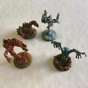 FANTASY MINIATURES (25mm/28mm) 'ELEMENTALS' (painted, metal x4) Westwind - Picture 1 of 9