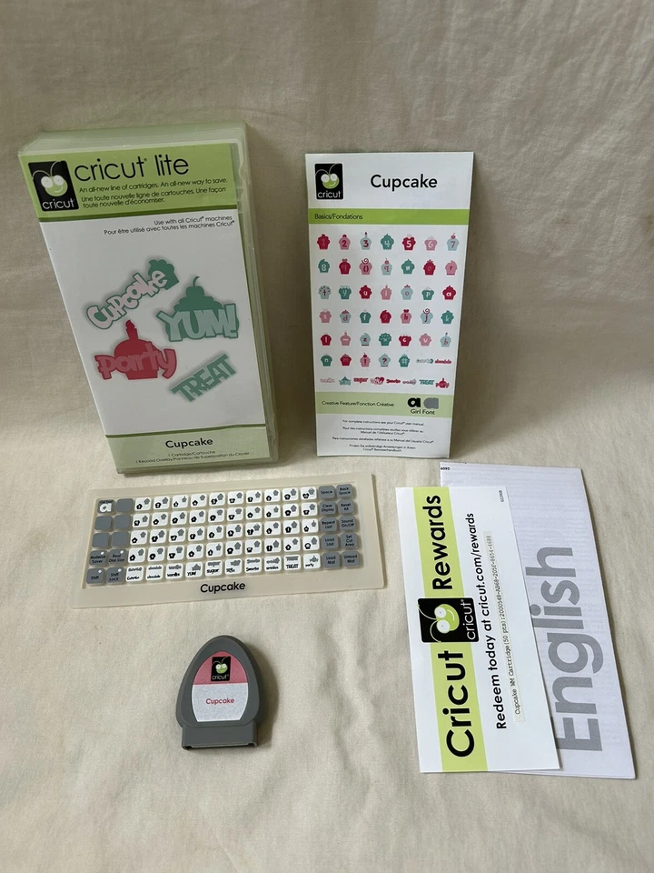 Cricut Lite Cartridge Cupcake Provo Craft 2000548 - Image 1 of 1