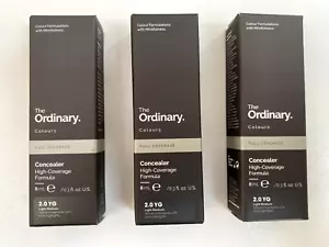 THE ORDINARY Concealer 2.0YG 8ml x 3 @ Light Medium Gold Undertone High Coverage - Picture 1 of 6