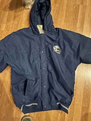 Chaqueta Parka Forrada Para Hombre De Colección Años 90 Starter Dallas Cowboys NFL Línea Lateral L Foto 1 de 4