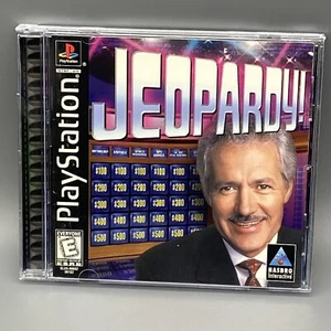 Jeopardy Sony PlayStation 1 PS1 1998 Complete with Manual CIB Tested and Working - Picture 1 of 4