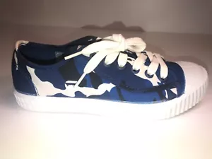 G STAR RAW ROVULC LOW CUT WOMEN SNEAKERS SHOES LACE UP CAMOUFLAGE BLUE 40 9 9.5 - Picture 1 of 12