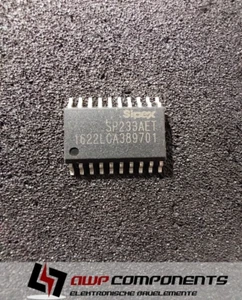 (2 pcs) SP233AET-L - IC Transceiver RS232 SMD 20-SOIC - Sipex - Picture 1 of 1
