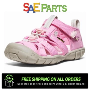 NEW KEEN SEACAMP II CLOSED TOE SANDAL (PINK) (SIZE 9 LITTLE KID) - Picture 1 of 1
