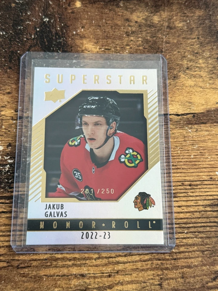 2022-23 Upper Deck Honor Roll Rainbow #HR91 Jakub Galvas /250 - Image 1 of 1