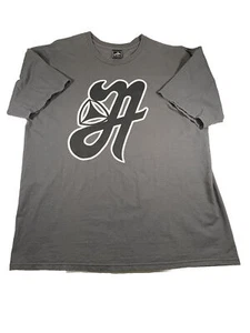 Y2k Active Ride Shop Shirt xl Gray Skate Skateboarding Big Front Graphic Mens - Picture 1 of 9