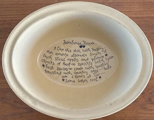 TG Greens Farmhouse Dinner Recipe Casserole Pie Serving Dish 12" Vintage England - Picture 1 of 9