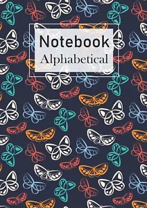 Quaderno alfabetico: 4 pagine per lettera / formato A4 / 105 pagine. Foderato grande-Jour - Foto 1 di 2