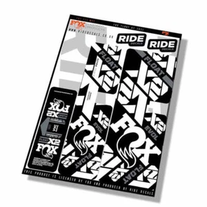 Fox Float-X2 Performance Elite 2021 Gabel Aufkleber - Weiß - Lizenziert von Fox - Bild 1 von 3