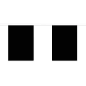 All Black Bunting 6m 20 Flags *SALE PRICE* - Picture 1 of 3