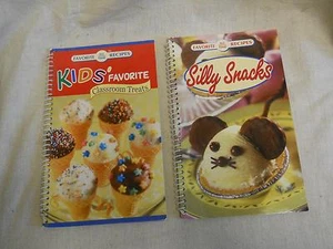 2 Books: Silly Snacks & Kid's Favorite Classroom Treats (2004, spiral bound, ill - Picture 1 of 5