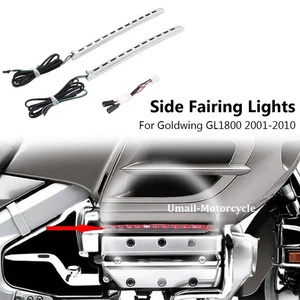 Side LED Fairing Lights Running Lamp For Honda Gold Wing 1800 GL1800 2001-2010 - Picture 1 of 9