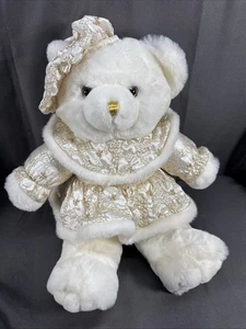 Dan Dee 2000 Keepsake Memories Bear Plush Limited Edition GOLD - Picture 1 of 13